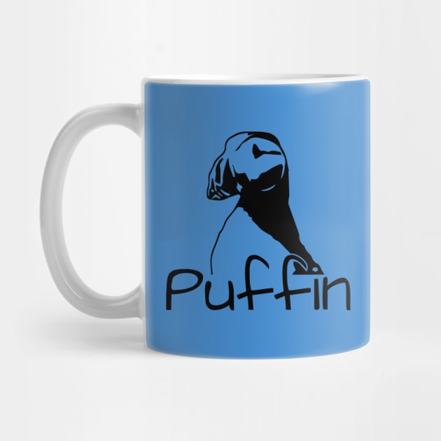 Puffin Bird by TinyPrinters